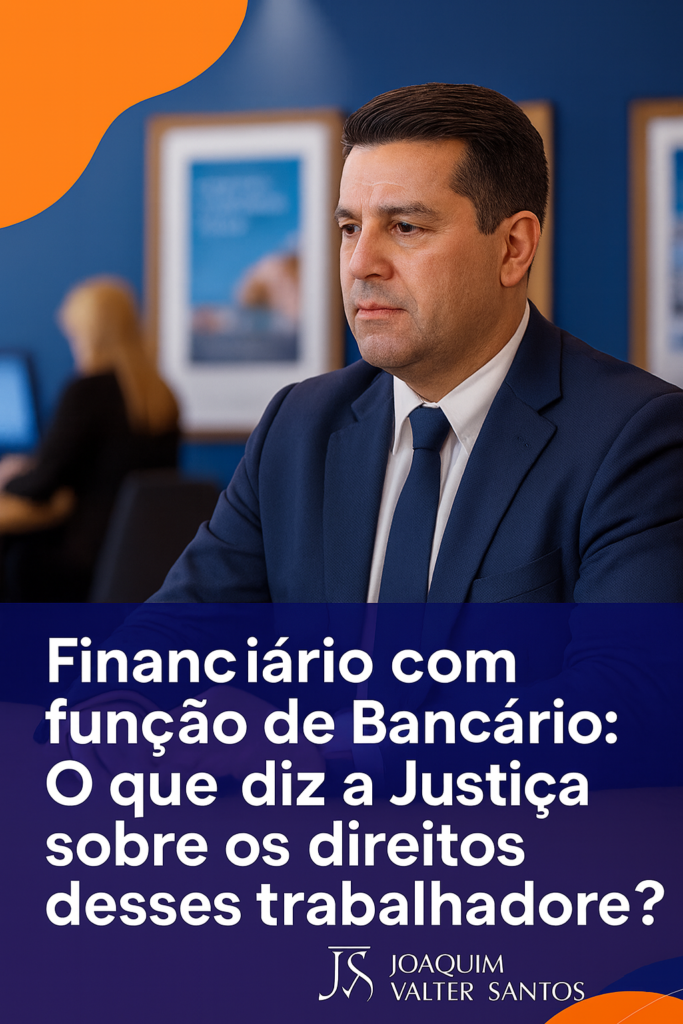 Financiário com função de Bancário: O que diz a Justiça sobre os direitos desses trabalhadores?